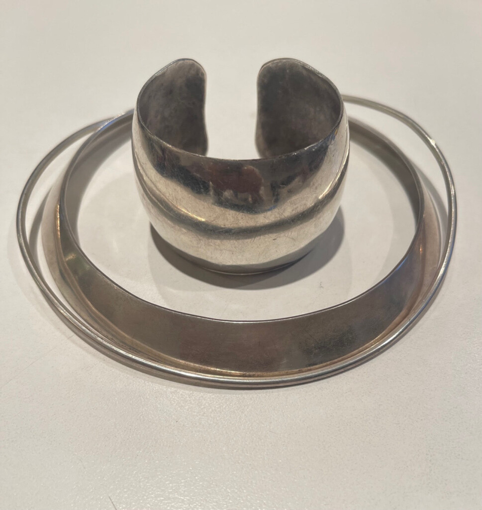 Silver Collar and Cuff from Mexico Suzanne Tick-1979