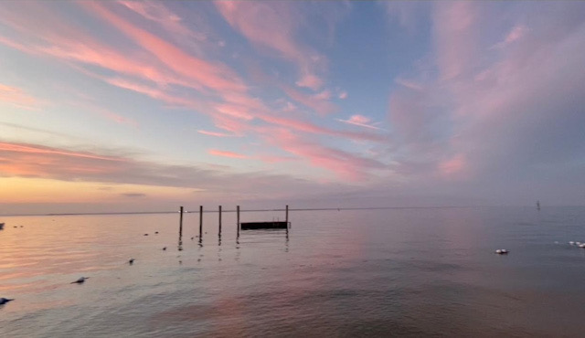 Sunset Over Dunewood Beach Fire Island Suzanne Tick - 2025