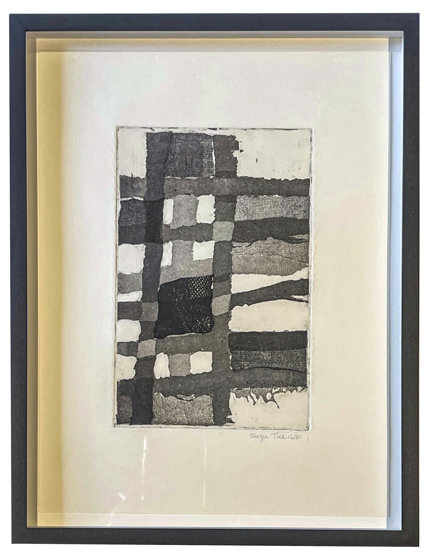 3_Fabric Overlay, etching, 1980