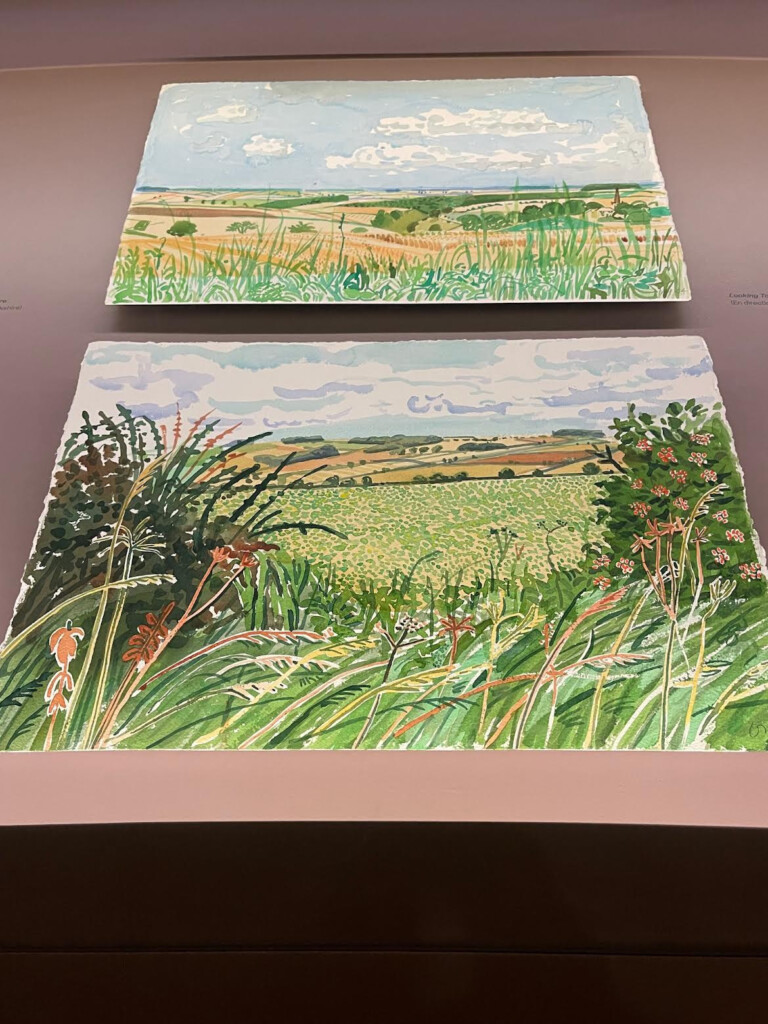 Midsummer East Yorkshire David Hockney Watercolors 2004