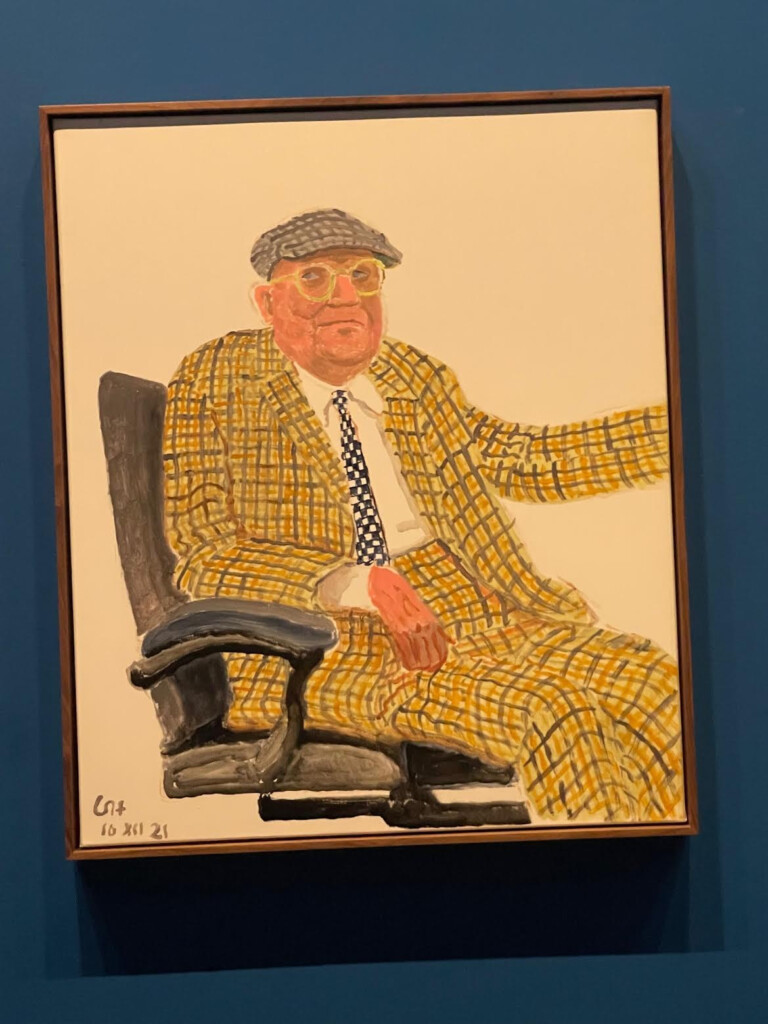 Self Portrait 10th December 2021 David Hockney Use of iPad technology, 2021