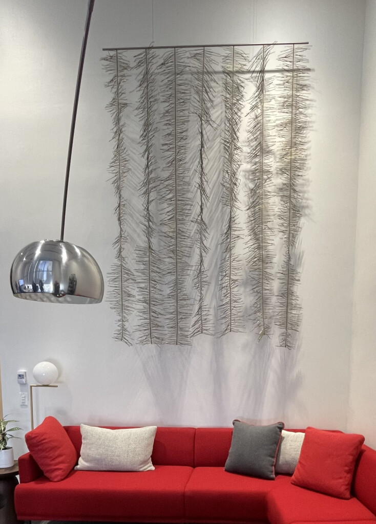 Suzanne Tick Counterbalance weaving recycled dry cleaning hangers 2026